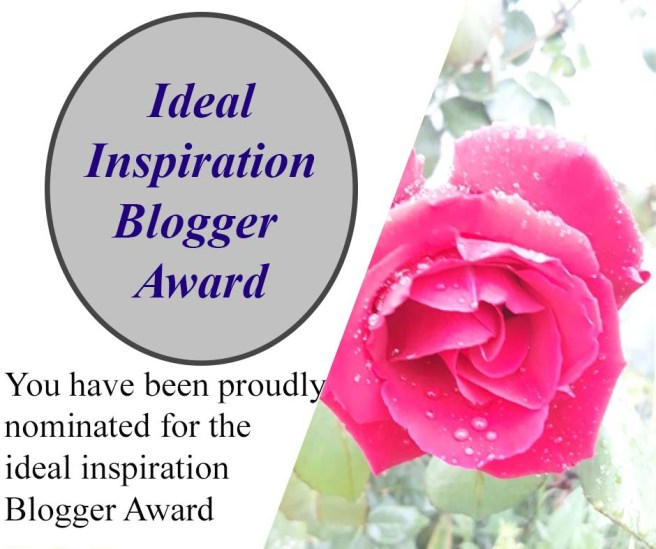 Ideal Inspiration Blogger Award IV – It's all about Inspiration